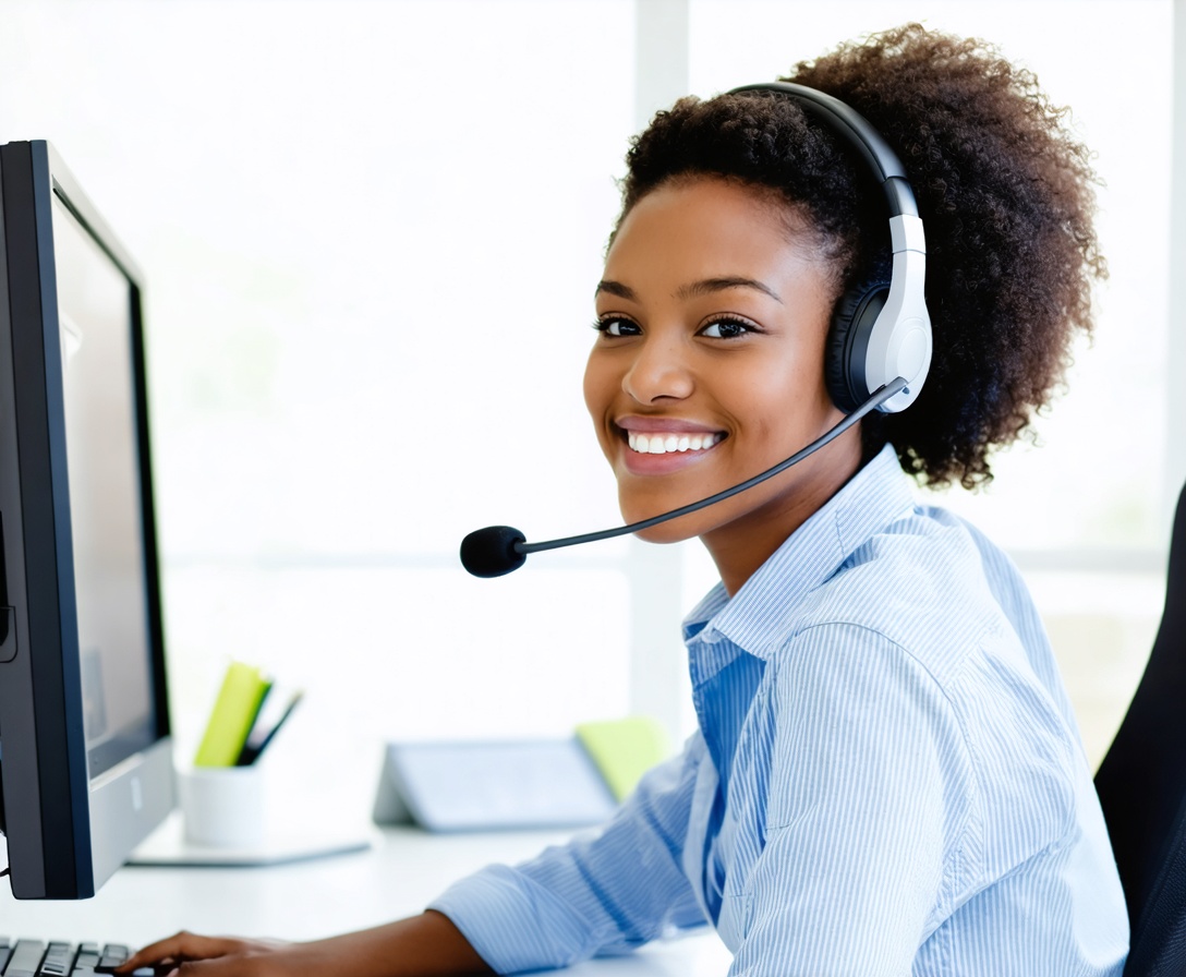 Das Support-Team von AI Course Lab X bei einer freundlichen Beratung